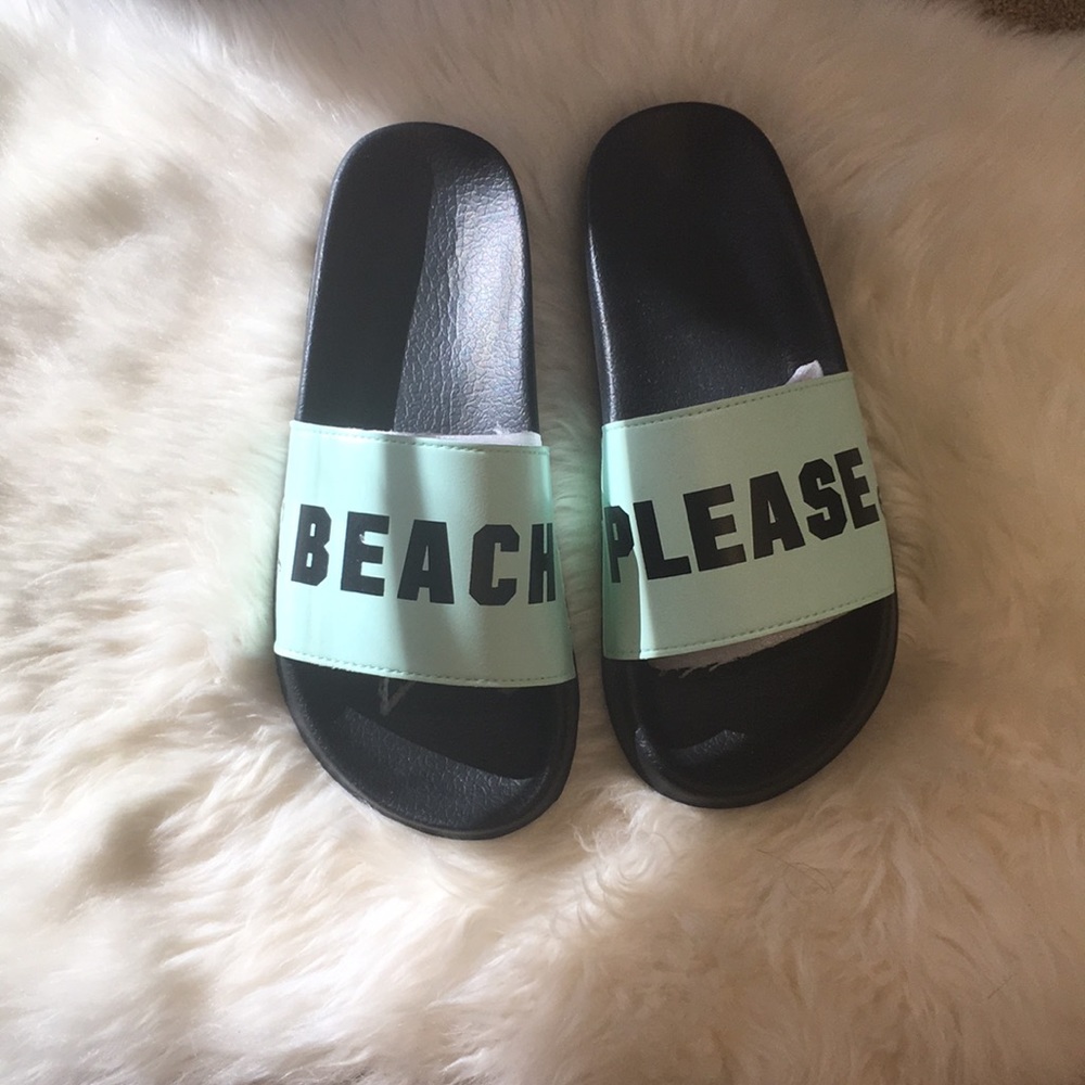 Pink sandals